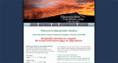 Desktop Screenshot of massanuttenvacation.com
